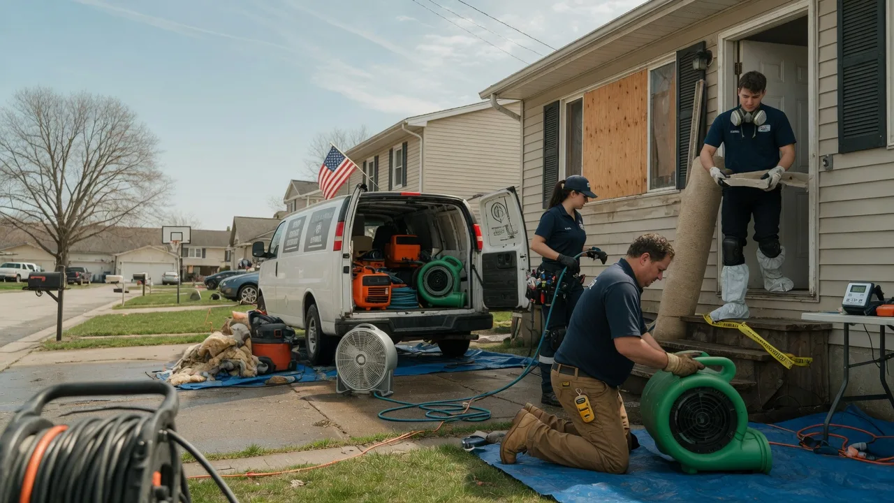 Water Damage Restoration in Hiawatha, WV near me